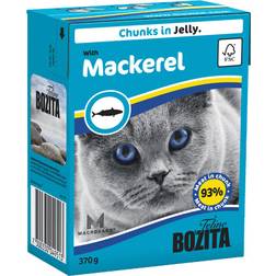 Bozita Tetra Bocconcini In Gelatina 6 x 370 g Umido Per Gatto - Sgombro 0.4kg