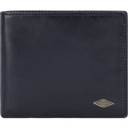 Fossil Ryan RFID Large Coin Pocket Bifold - Black