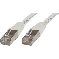 MicroConnect F/UTP Cat6 RJ45 - RJ45 Snagless 25m