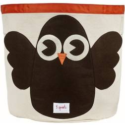 3 Sprouts Owl Storage Bin