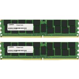 Mushkin Enhanced Essentials 32GB (2 x 16GB) DDR4 2133 (PC4 17000) Desktop Memory Model MES4U213FF16G28X2