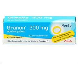 Granon 200mg 20 stk Brusetablet