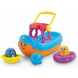 Fisher-Price Topzy Tumblers Tubtime Tumblin Boat