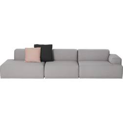 Muuto Connect Open Armrest Sofa 326cm 3 personers
