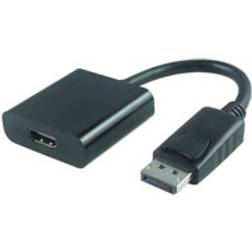 MicroConnect DisplayPort - HDMI High Speed Adapter M-F