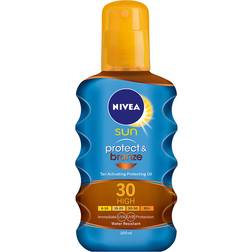 Nivea Sun Protect & Bronze Oil Spray SPF30