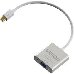 Vision Techconnect VGA - DisplayPort Mini M-F 0.2m