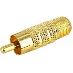 StarTech Gold Adapter 1RCA - F-Contact