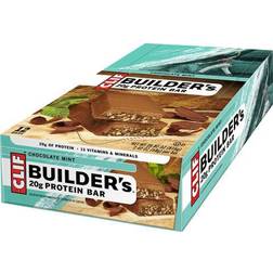 Clif Bar Builders Bar Chocolate Mint 68g 12 st