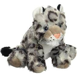 Wild Republic Baby Snow Leopard Stuffed Animal 8"