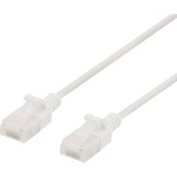 Deltaco Slim U/UTP Cat6a RJ45 - RJ45 LS0H 0.3m