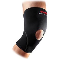 McDavid Knee Support Open Black, Unisex, Apparatuur, Bescherming, Padel, Zwart, XL