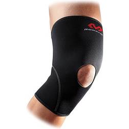 McDavid Knee Support Open Black, Unisex, Equipo, Proteccion, Padel, Negro, XL