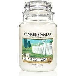 Yankee Candle Clean Cotton Large Bougie Parfumée 623g