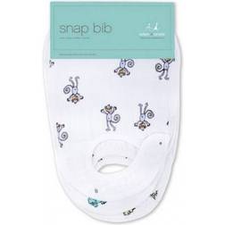 Aden + Anais Jungle Jam Classic Snap Bibs 3-pack