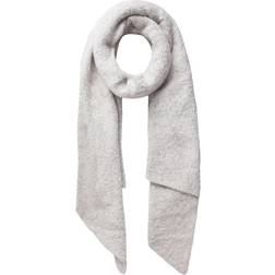 Pieces Pyron Long Scarf - White
