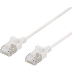 Deltaco Slim U/FTP Cat6a RJ45 - RJ45 LSZH 0.5m