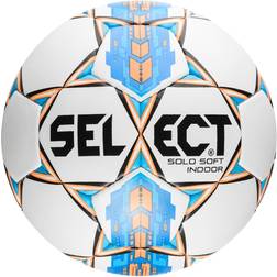 Select Voetbal Solo Soft Indoor wit/blauw mt 4/5