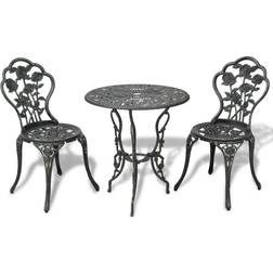 vidaXL 42164 Caféset, 1 Bord inkl. 2 Stolar