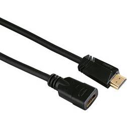 Hama 3 Stars HDMI - HDMI High Speed with Ethernet M-F 3m