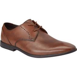 Clarks Bampton Lace - Tan Leather