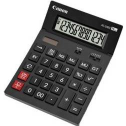 Canon Calculatrice simple AS-2400 14 chiffres LCD Gris foncé