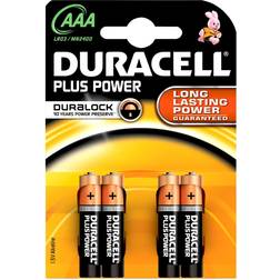 Duracell AAA Plus Power 4-pack