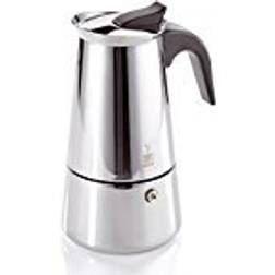 GEFU Cafetière Italienne Emilio 4 Tasses - Argent