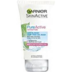 Garnier Pure Active Sensitive Anti Blemish Soap Free Face Wash 5.1fl oz