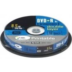 Intenso 1x10 DVD R 8.5GB 8x Double Layer printable