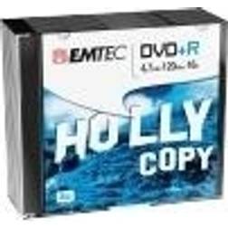 Emtec DVD+R 4.7GB 16x Slimcase 10-Pack