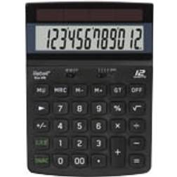 Rebell Rebel Calculatrice de bureau 12 chiffres Noir