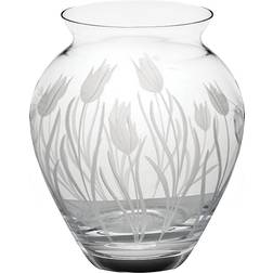 Royal Scot Crystal Wild Tulip Posy Vase 18cm