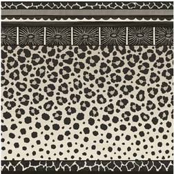 Cole & Son Bordüre Zulu Border von Black beige/grigio