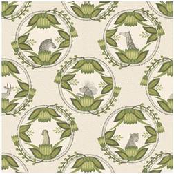 Cole & Son Tapete Ardmore Cameos von Grey/ Green verde