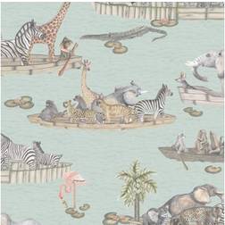 Cole & Son Zambezi Wallpaper Ardmore Collection Roll Blue 109-14063