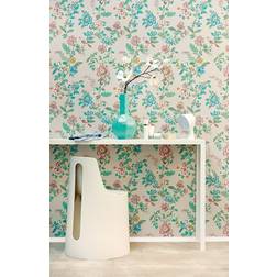 Intrade Vogel Tapete Botanical Print von Eijffinger 375060 beige/vert