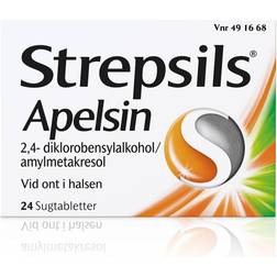 Strepsils Orange 24 st Sugtablett