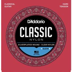 D'Addario EJ27H Nylon tirant fort Jeu cordes guitare classique