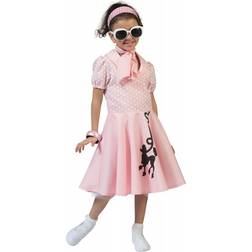 Bristol Poodle Childrens Costume Pink