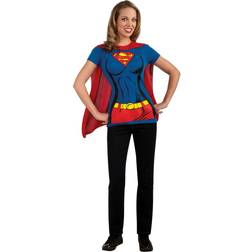 Rubies DC Supergirl T-Shirt & Cape Costume Kit Adult