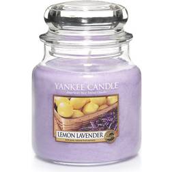 Yankee Candle Lemon Lavender Medium Bougie Parfumée 411g