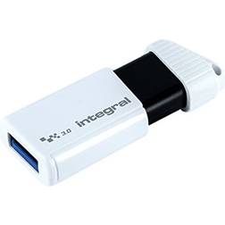 Integral Clé USB TURBO 64GB 3.0 Blanc