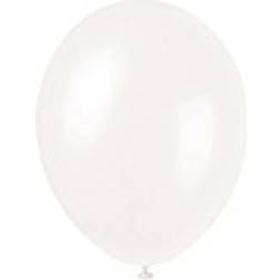 Unique Party Latex Ballon White 50-pack