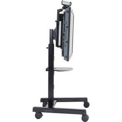 Chief PFCUB 42'-71' Black Large Flat Panel Mobile Cart