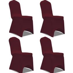 vidaXL 131411 Loose Chair Cover Red