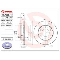 Brembo 09.A868.10