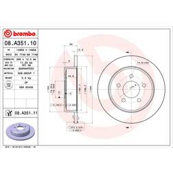 Brembo 08.A351.10