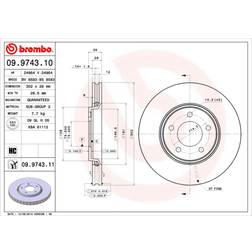 Brembo 09.9743.11