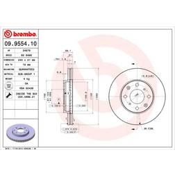 Brembo 09.9554.10